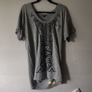 Urban Outfitters tribal totem pole knit tunic